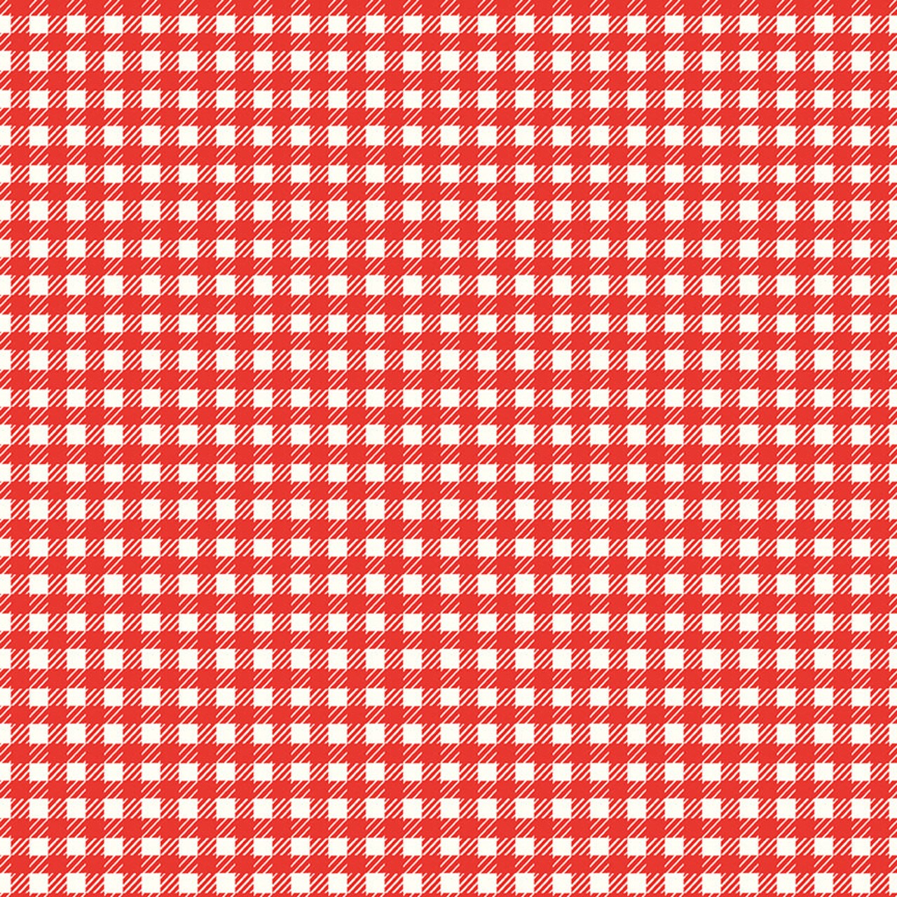 Fabric Riley Blake Red Plaid Serendipity 2 by the Quarter Yard C17303-RED